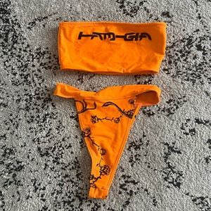 I.am.Gia Orange swimset